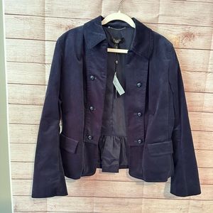 Talbots double breasted jacket size 16 NWT